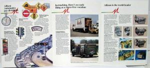 1991-1992 Ford AeroForce Trucks Sales Brochure with Extras