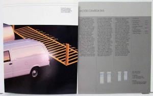 1992 Ford Commercial Trucks - Vans Sales Brochure