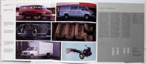 1992 Ford Commercial Trucks - Vans Sales Brochure