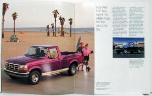 1992 Ford F-Series Pickups Sales Folder F-150 F-250