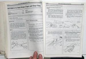 1990 Ford Truck Shop Manual Service Body/Electrical Aerostar Ranger Bronco II