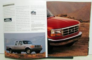 1993 Ford F-Series Pickups Sales Brochure F-150 F-250 F-350