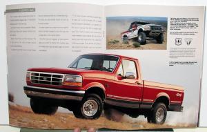 1993 Ford F-Series Pickups Sales Brochure F-150 F-250 F-350