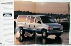 1993 Ford Club Wagon Sales Brochure