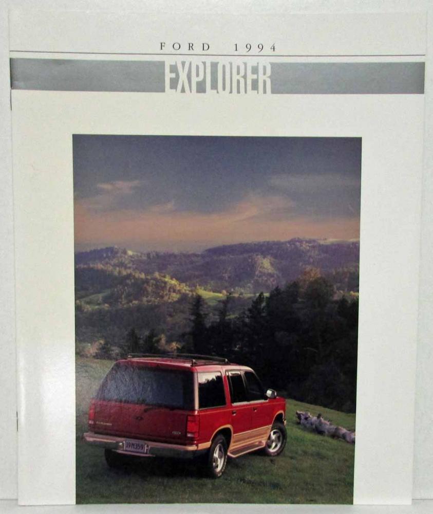 1994 Ford Explorer Sales Brochure