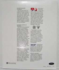 1994 Ford Explorer Sales Brochure