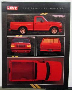 1995 Ford SVT F-150 Lightning Spec Sheet