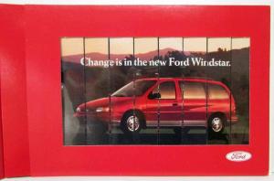 1995 Ford Windstar Change is in the Wind Sales Brochure