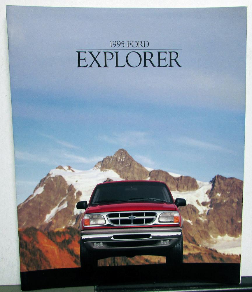 1995 Ford Explorer Sales Brochure
