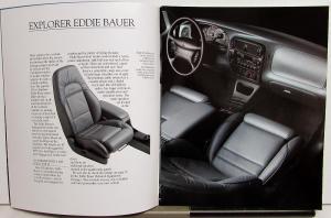 1995 Ford Explorer Sales Brochure