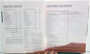 1995 Ford Explorer Sales Brochure