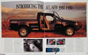 1996 Ford Trucks Sales Brochure F-Series Ranger Bronco Explorer Windstar 97 F150