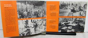 1958 GM General Motors Employee Brochure 50th Anniversary A Look Back