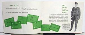 1958 GM General Motors Employee Brochure 50th Anniversary A Look Back
