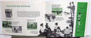 1958 GM General Motors Employee Brochure 50th Anniversary A Look Back