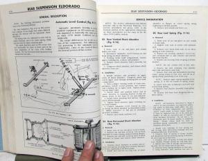 1970 Cadillac Shop Service Manual Fleetwood Sixty Brougham Calais Eldorado Limo