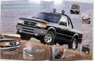 1996 Ford Ranger Sales Brochure with Business Card