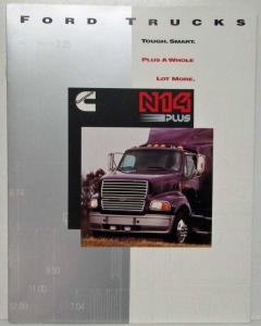 1996 Ford Trucks with Cummins N14 Plus Engine Sales Brochure