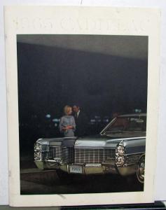 1965 Cadillac Fleetwood Eldorado 60 Special 75 Prestige Sales Brochure Original