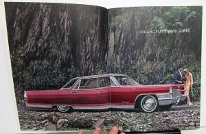 1965 Cadillac Fleetwood Eldorado 60 Special 75 Prestige Sales Brochure Original