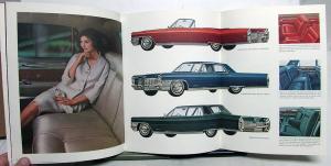 1965 Cadillac Fleetwood Eldorado 60 Special 75 Prestige Sales Brochure Original