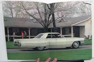 1965 Cadillac Fleetwood Eldorado 60 Special 75 Prestige Sales Brochure Original