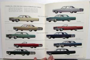 1965 Cadillac Fleetwood Eldorado 60 Special 75 Prestige Sales Brochure Original