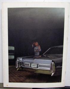1965 Cadillac Fleetwood Eldorado 60 Special 75 Prestige Sales Brochure Original