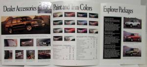 1997 Ford Explorer Sales Brochure