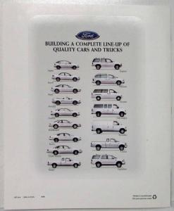 1997 Ford Explorer Sales Brochure
