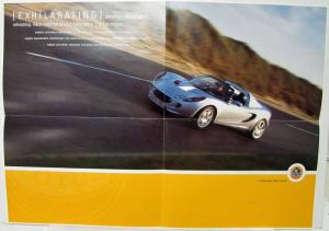 1999 2000 2001 Lotus Change the Rules Elise Sales Folder Poster - Multi-Language