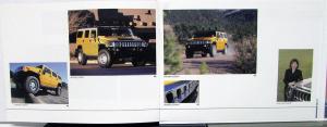2006 Hummer Geneva Auto Show Press Kit Folder & Photo CD Original