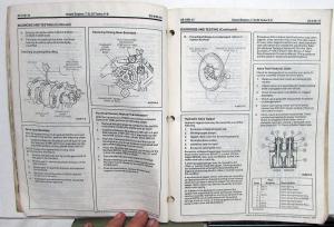 1994 Ford Truck Shop Service Manual Supplement 7.3L DI Turbo Diesel F-250 F-350