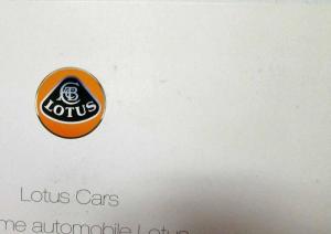 2008 Lotus Cars Gamme Automobile Sales Brochure - French Text
