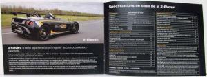 2008 Lotus Cars Gamme Automobile Sales Brochure - French Text