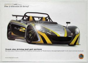 2009 Lotus Cars Geneva Auto Show Sales Brochure - European