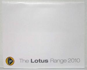 2009 Lotus Cars Geneva Auto Show Sales Brochure - European