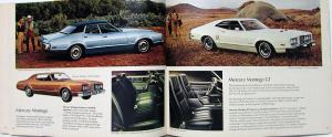 1973 Lincoln Mercury Continental Mark IV Montego Cougar Comet Sales Brochure R 1