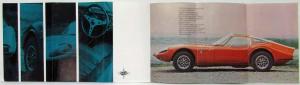 1971 Marcos 3L Sales Brochure Spec Sheet with Letter Envelope & Business Card