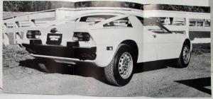 1972 Maserati Merak B&W Article Reprint Folder from Road & Track Magazine