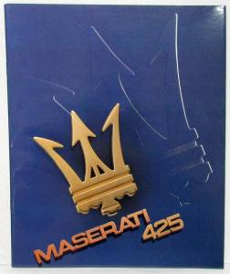 1982 Maserati 425 Sales Portfolio - German Text