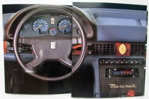1982 Maserati 425 Sales Portfolio - German Text