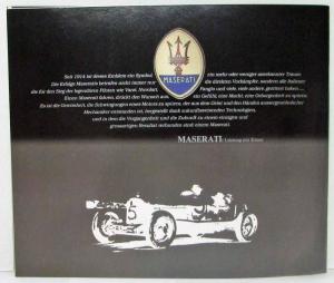 1988 Maserati 430 Sales Brochure - German Text