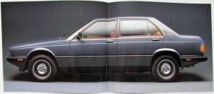 1988 Maserati 425i Fuel Injection Sales Brochure