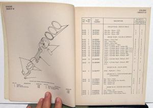 1969 Jeep Dealer Parts List Book Dispatcher 100 Model DJ-5A Mail Delivery
