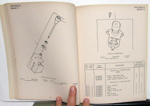 1969 Jeep Dealer Parts List Book Dispatcher 100 Model DJ-5A Mail Delivery