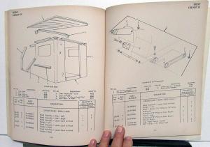 1969 Jeep Dealer Parts List Book Dispatcher 100 Model DJ-5A Mail Delivery