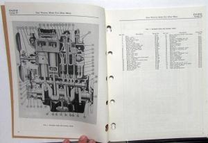 1963 Jeep Dealer Chassis & Body Parts List Book FJ-3 US Post Office Fleetvan
