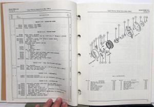 1963 Jeep Dealer Chassis & Body Parts List Book FJ-3 US Post Office Fleetvan