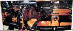 1982 Maserati Quattroporte & Merak SS Yesterday & Today Sales Brochure